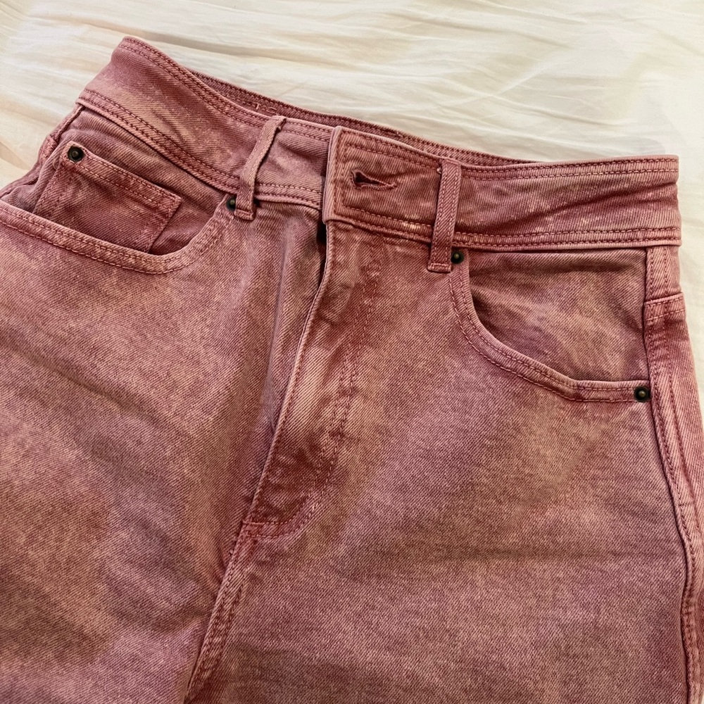 Sezane Le Crop jeans in Rosewood - Picture 7 of 7